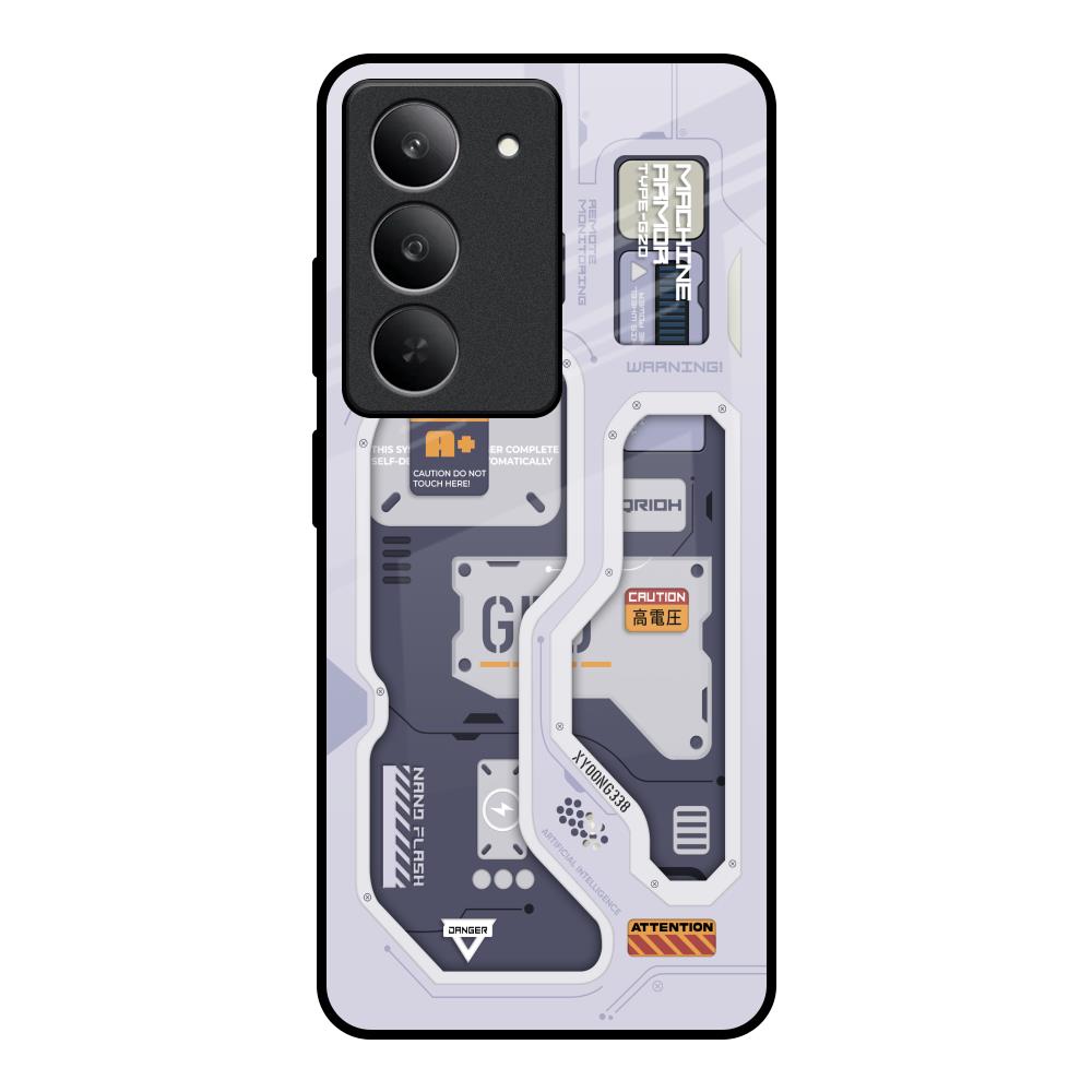 Tech Savvy Realme 14x 5G Glass Back Cover Online