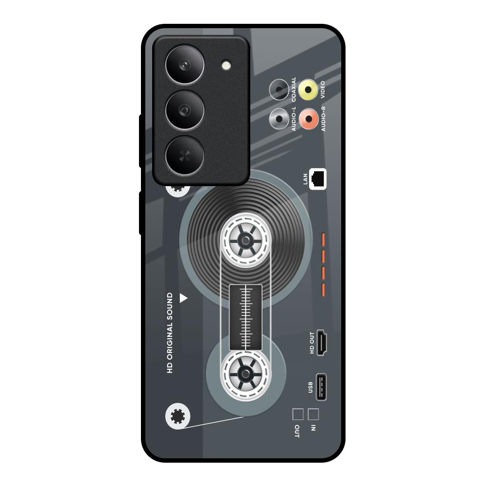 Retro Recorder Realme 14x 5G Glass Back Cover Online
