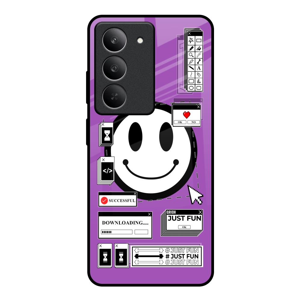 Code with Smile Realme 14x 5G Glass Back Cover Online