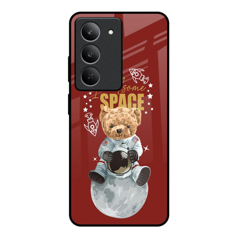Astronaut Bear Realme 14x 5G Glass Back Cover Online