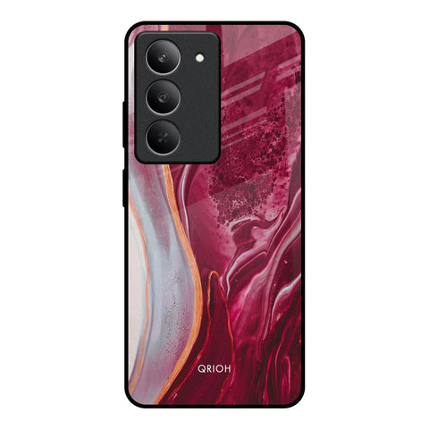 Crimson Ruby Realme 14x 5G Glass Back Cover Online