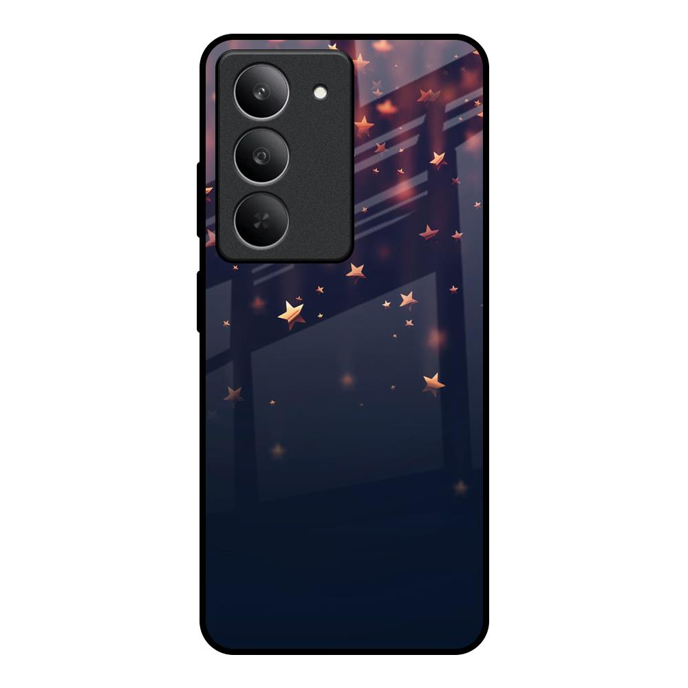 Falling Stars Realme 14x 5G Glass Back Cover Online