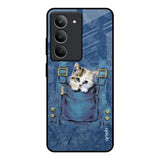 Kitty In Pocket Realme 14x 5G Glass Back Cover Online