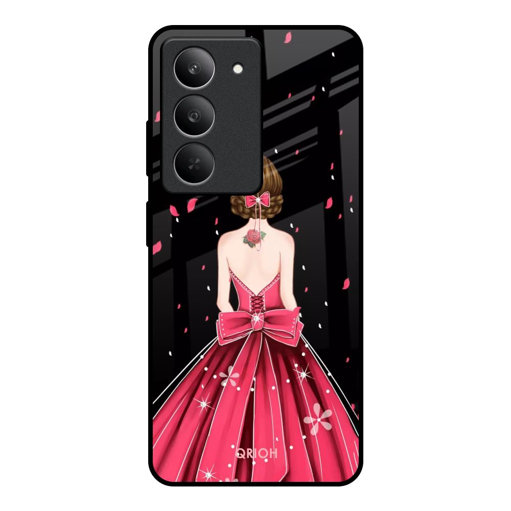 Fashion Princess Realme 14x 5G Glass Back Cover Online