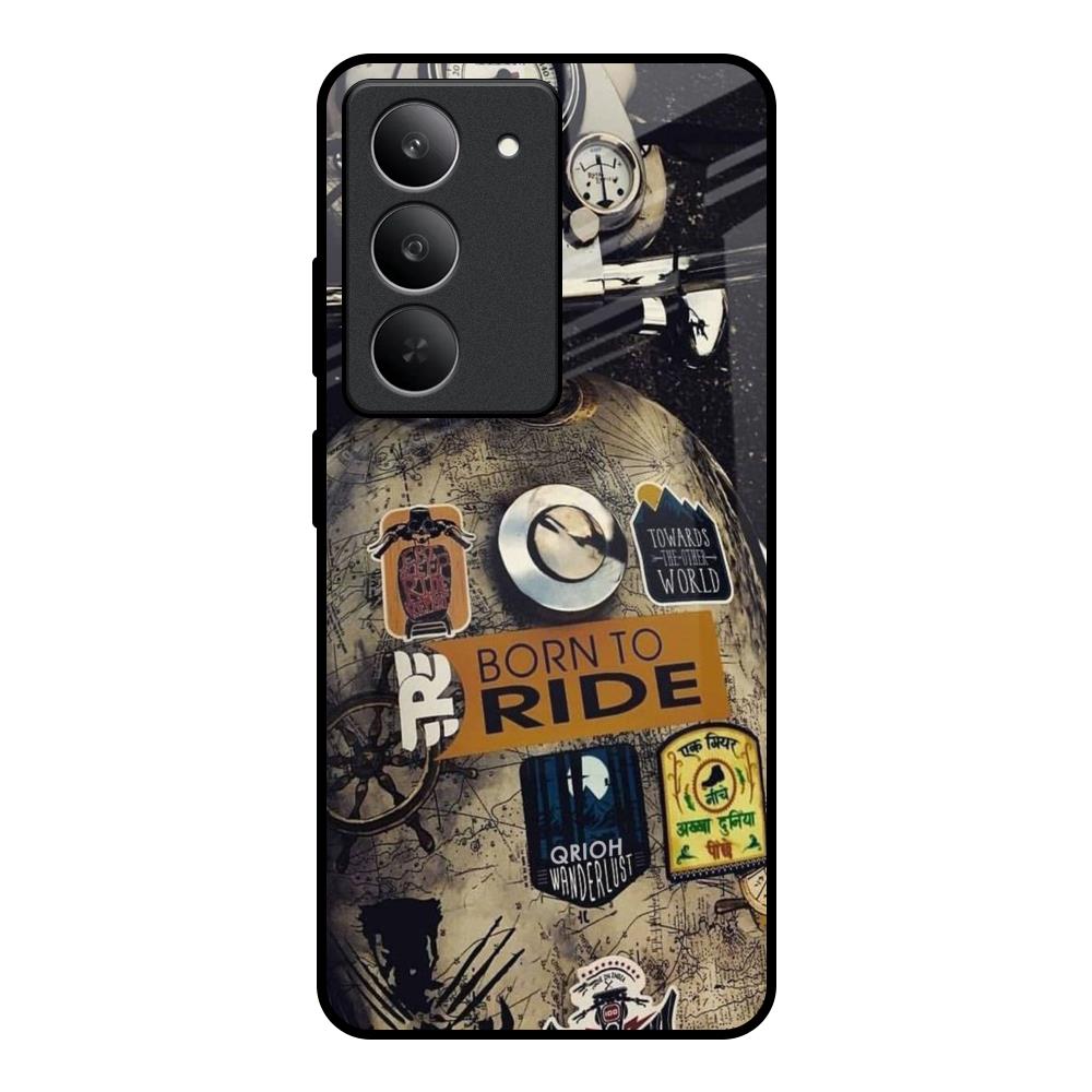 Ride Mode On Realme 14x 5G Glass Back Cover Online