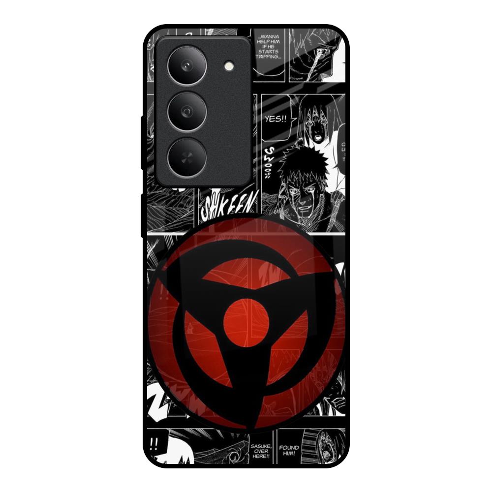 Sharingan Realme 14x 5G Glass Back Cover Online