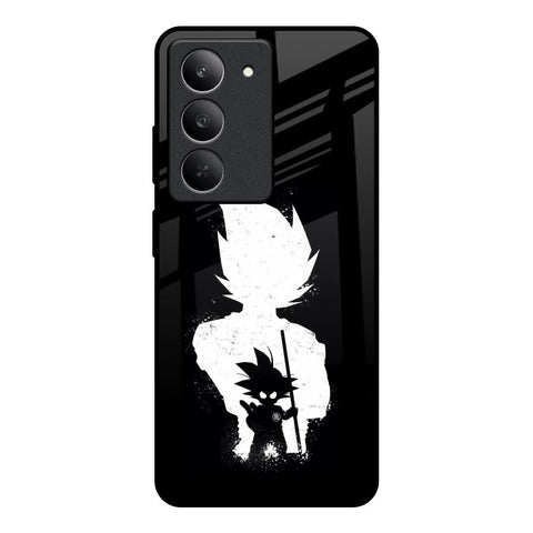 Monochrome Goku Realme 14x 5G Glass Back Cover Online