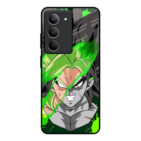 Anime Green Splash Realme 14x 5G Glass Back Cover Online