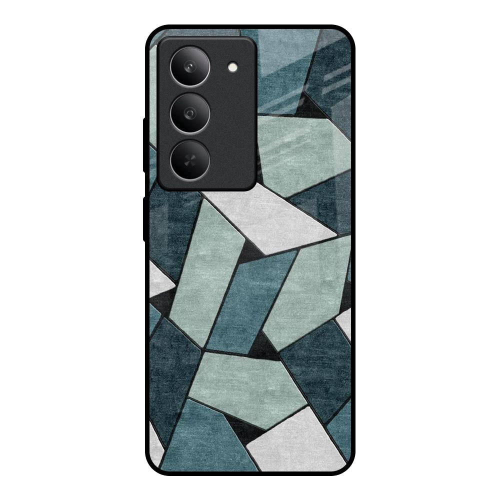 Abstact Tiles Realme 14x 5G Glass Back Cover Online