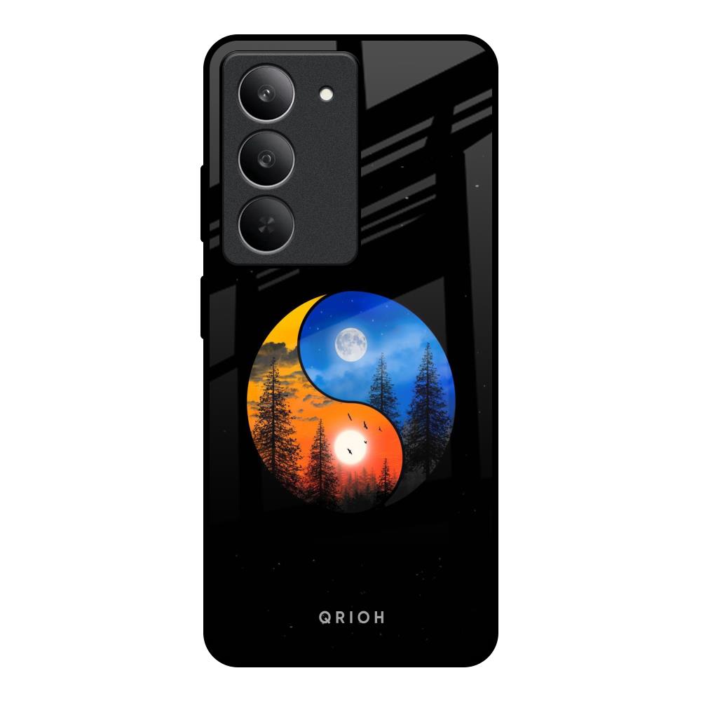 Yin Yang Balance Realme 14x 5G Glass Back Cover Online