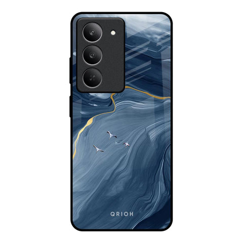 Deep Ocean Marble Realme 14x 5G Glass Back Cover Online