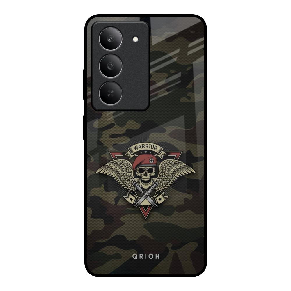 Army Warrior Realme 14x 5G Glass Back Cover Online