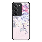 Elegant Floral Realme 14x 5G Glass Back Cover Online
