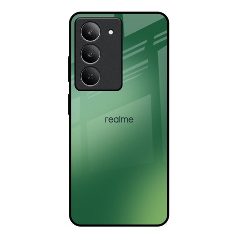 Green Grunge Texture Realme 14x 5G Glass Back Cover Online