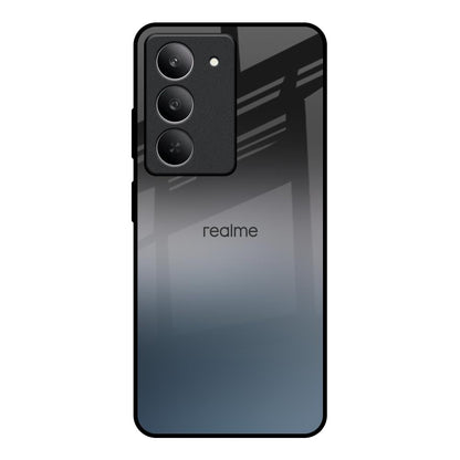 Dramatic Grey Glass Case for Realme 14x 5G
