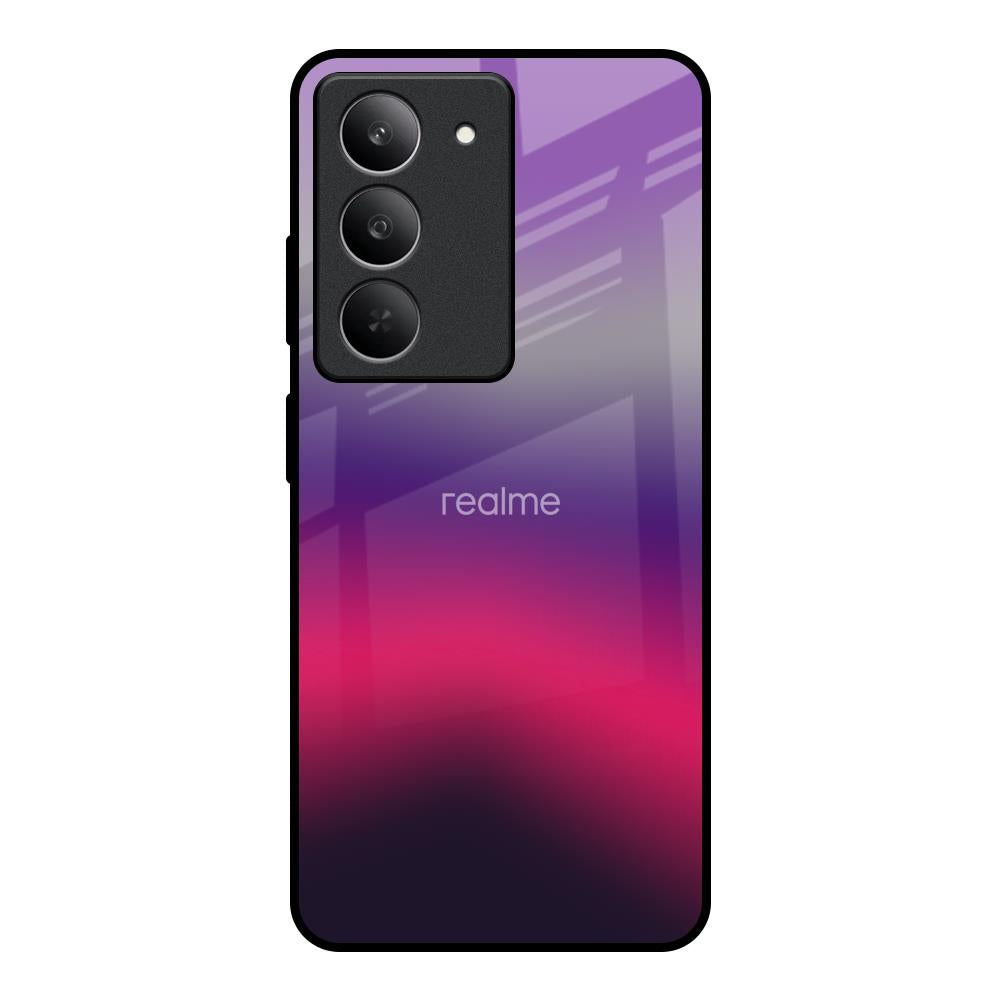 Pink Horizon Glass Case for Realme 14x 5G