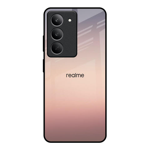 Golden Mauve Glass Case for Realme 14x 5G