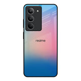 Blue & Pink Ombre Realme 14x 5G Glass Back Cover Online