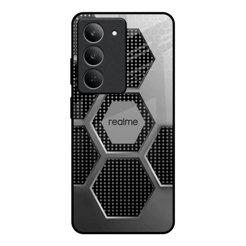 Hexagon Style Realme 14x 5G Glass Back Cover Online