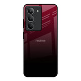 Wine Red Realme 14x 5G Glass Back Cover Online