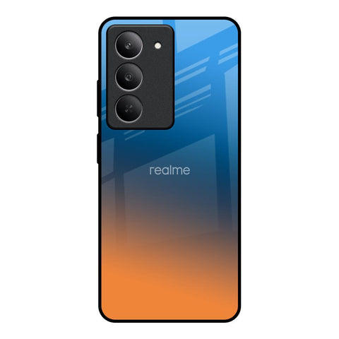 Sunset Of Ocean Realme 14x 5G Glass Back Cover Online