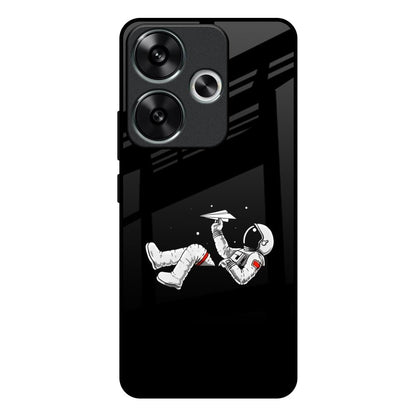 Space Traveller Poco F6 5G Glass Back Cover Online
