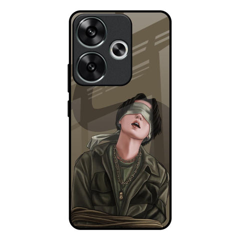 Blind Fold Poco F6 5G Glass Back Cover Online