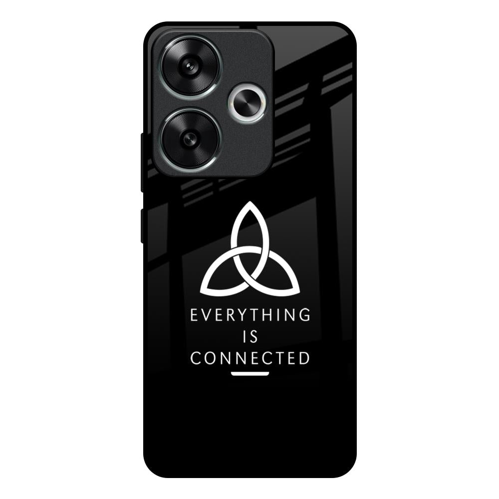 Everything Is Connected Poco F6 5G Glass Back Cover Online