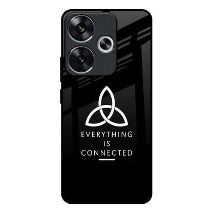 Everything Is Connected Poco F6 5G Glass Back Cover Online
