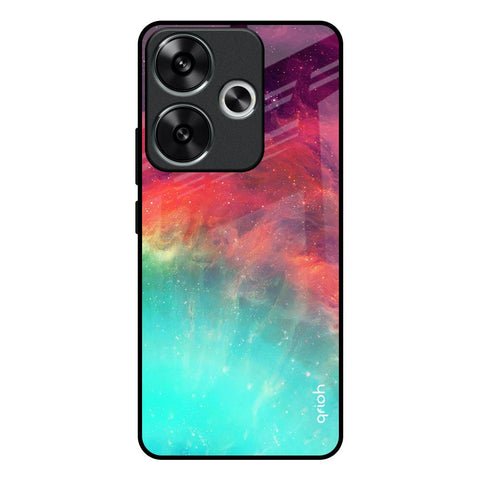 Colorful Aura Poco F6 5G Glass Back Cover Online