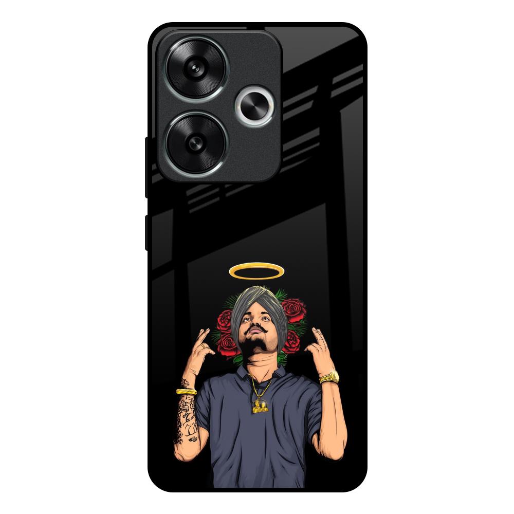Punjabi Singer Poster Poco F6 5G Glass Back Cover Online