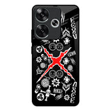 Red Zone Poco F6 5G Glass Back Cover Online