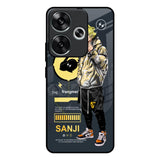 Cool Sanji Poco F6 5G Glass Back Cover Online