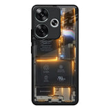 Glow Up Skeleton Poco F6 5G Glass Back Cover Online