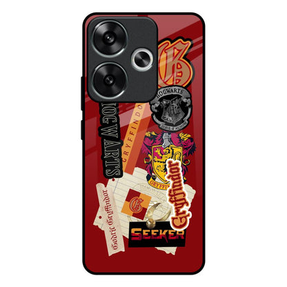 Gryffindor Poco F6 5G Glass Back Cover Online