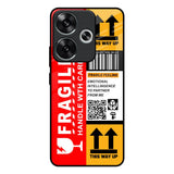 Handle With Care Poco F6 5G Glass Back Cover Online