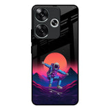 Retro Astronaut Poco F6 5G Glass Back Cover Online