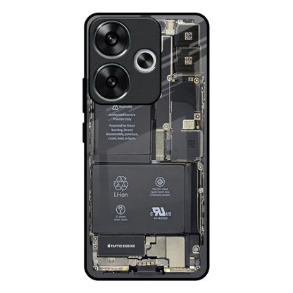 Skeleton Inside Poco F6 5G Glass Back Cover Online