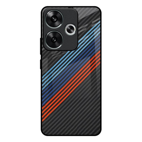 Carbon Inspired Poco F6 5G Glass Back Cover Online