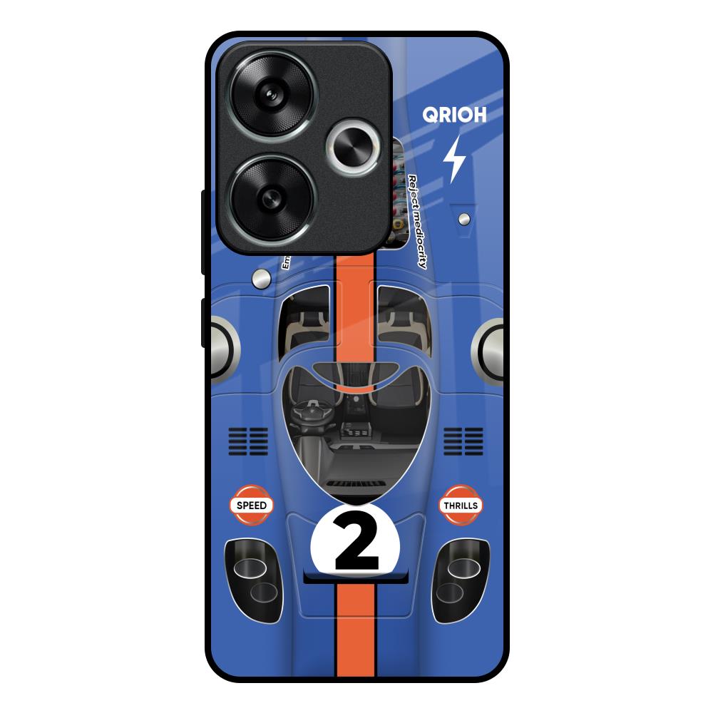 Car Adiction Poco F6 5G Glass Back Cover Online