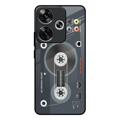 Retro Recorder Poco F6 5G Glass Back Cover Online