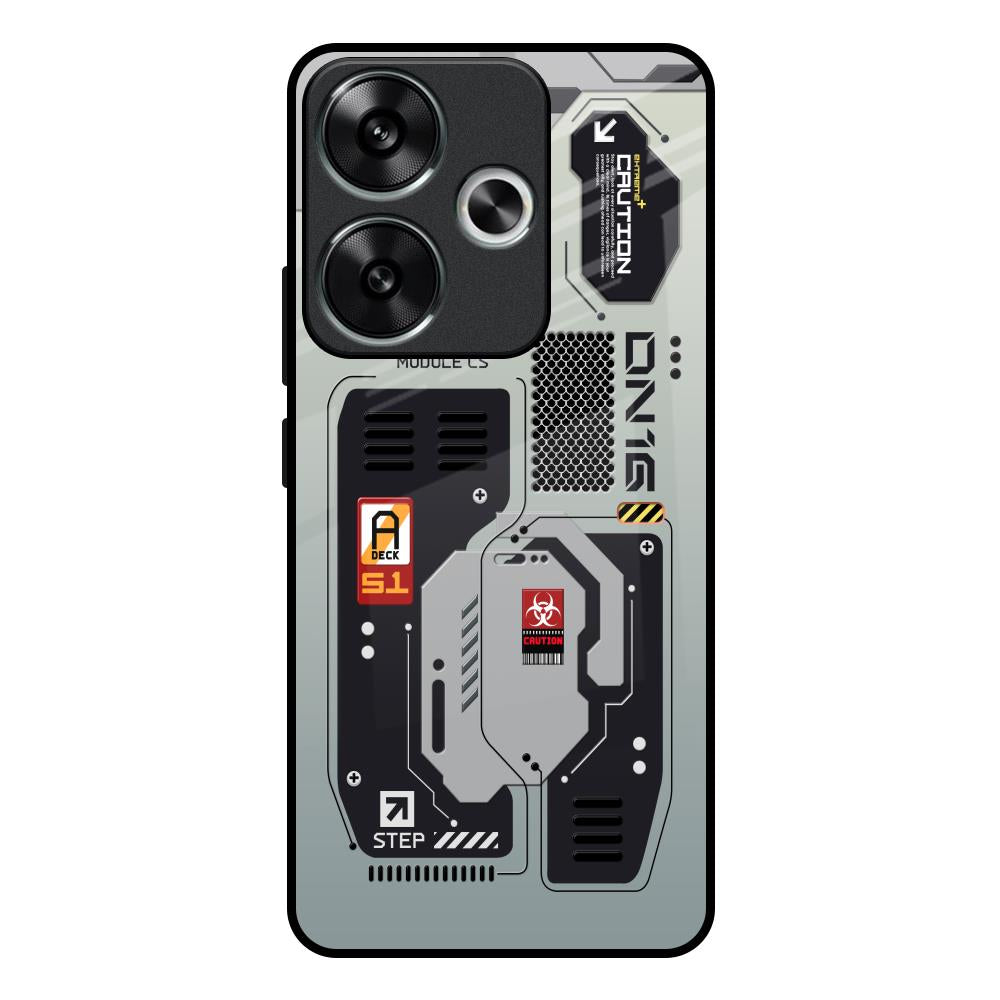 Techno Vibes Poco F6 5G Glass Back Cover Online
