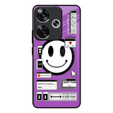 Code with Smile Poco F6 5G Glass Back Cover Online