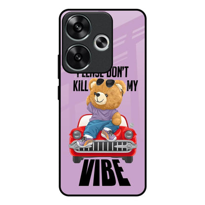 Don't Kill My Vibe Poco F6 5G Glass Back Cover Online