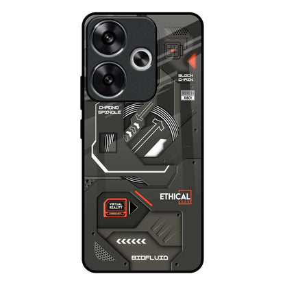 Tech Aesthetics Poco F6 5G Glass Back Cover Online