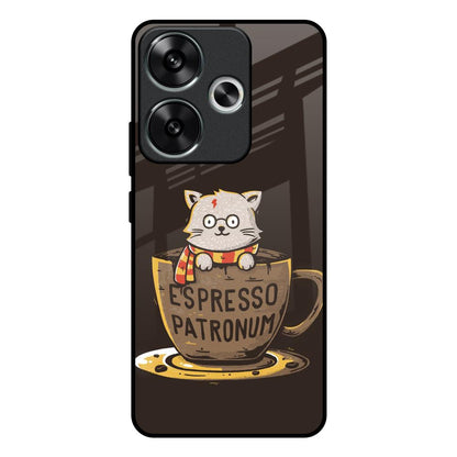 Tea With Kitty Poco F6 5G Glass Back Cover Online
