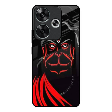 Lord Hanuman Poco F6 5G Glass Back Cover Online