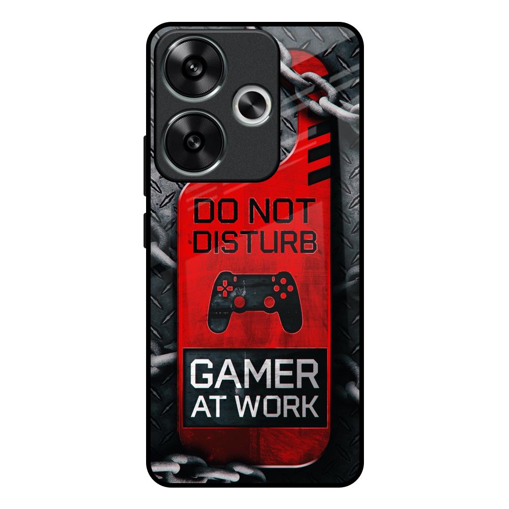 Do No Disturb Poco F6 5G Glass Back Cover Online