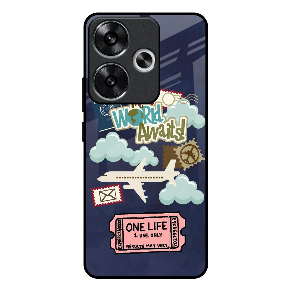 Tour The World Poco F6 5G Glass Back Cover Online