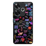 Accept The Mystery Poco F6 5G Glass Back Cover Online